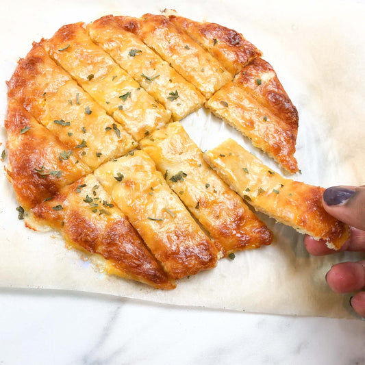 KETO Cheesy Garlic Bread! 🧀