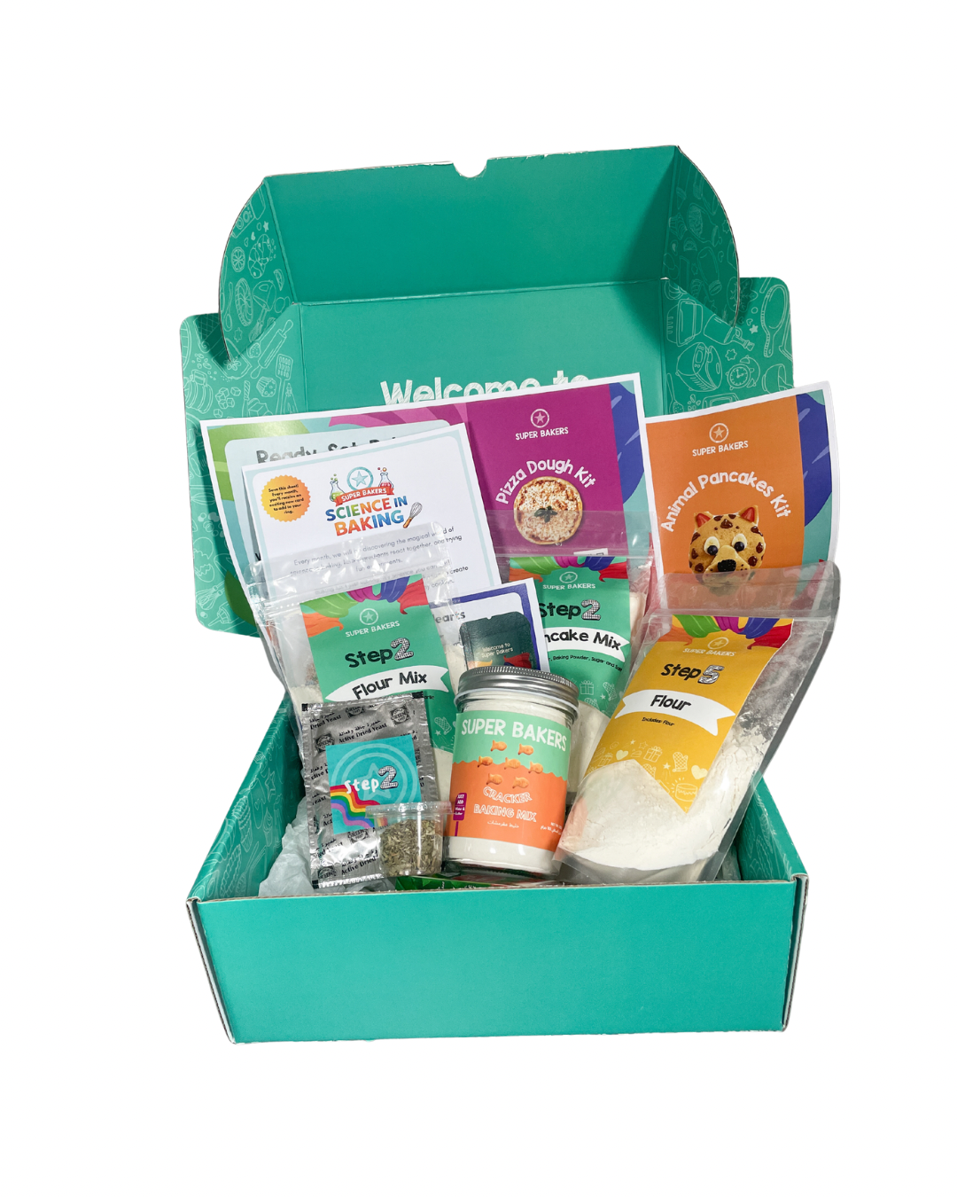 Golden Trio Bundle (Pizza Dough x Pancake x Cracker Mix)