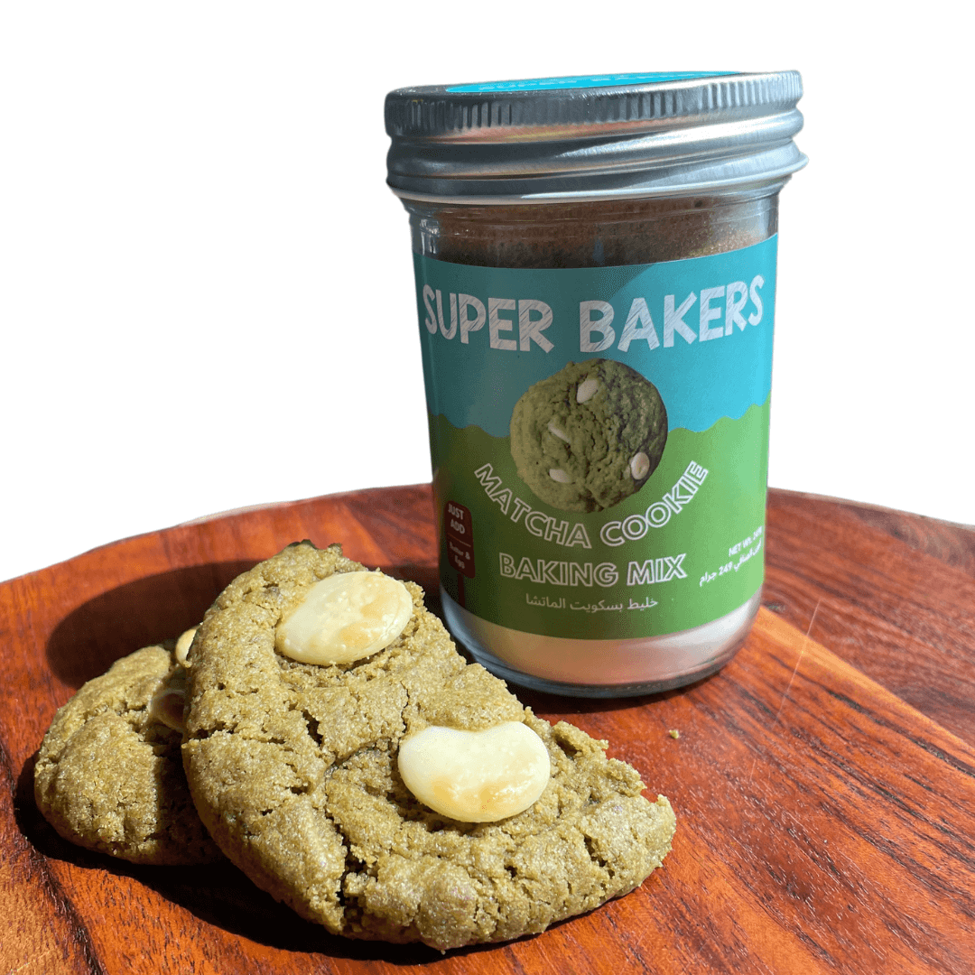 Matcha Cookie Baking mix dubai UAE online with white chocolate