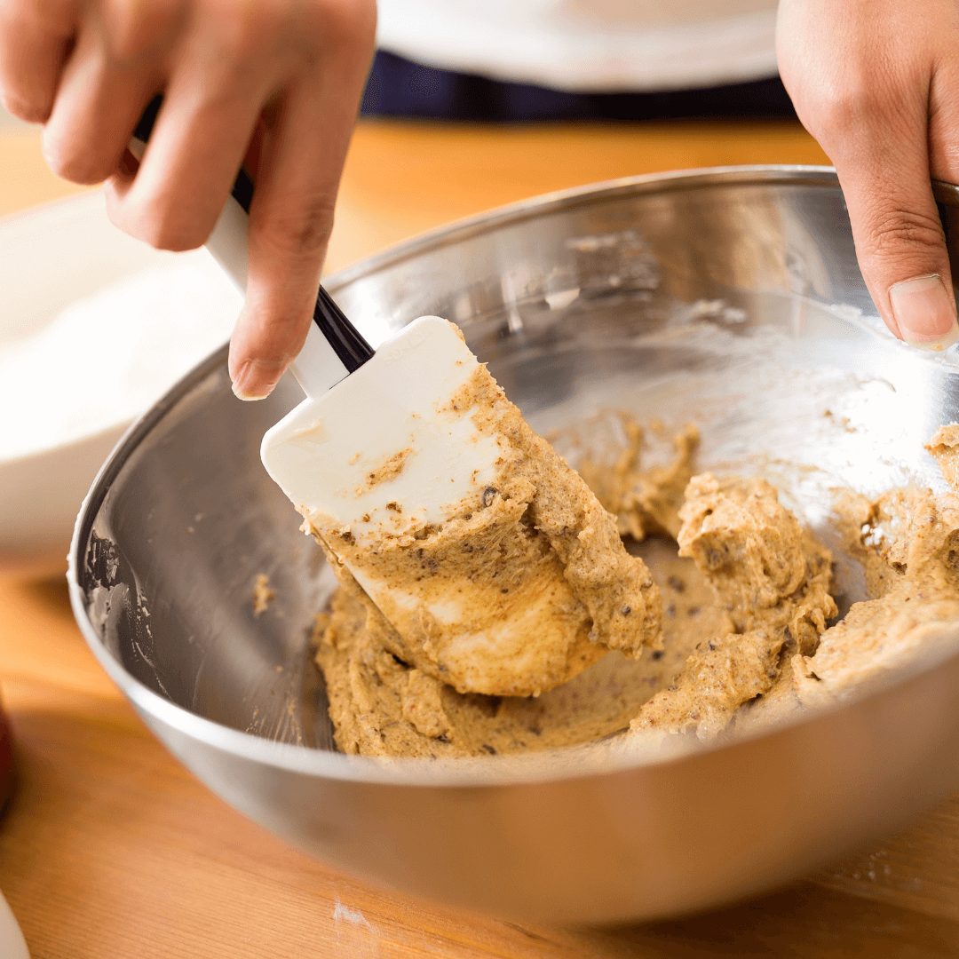 Mixing baking bix