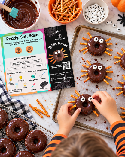 Spider Donuts Kit - Halloween Exclusive
