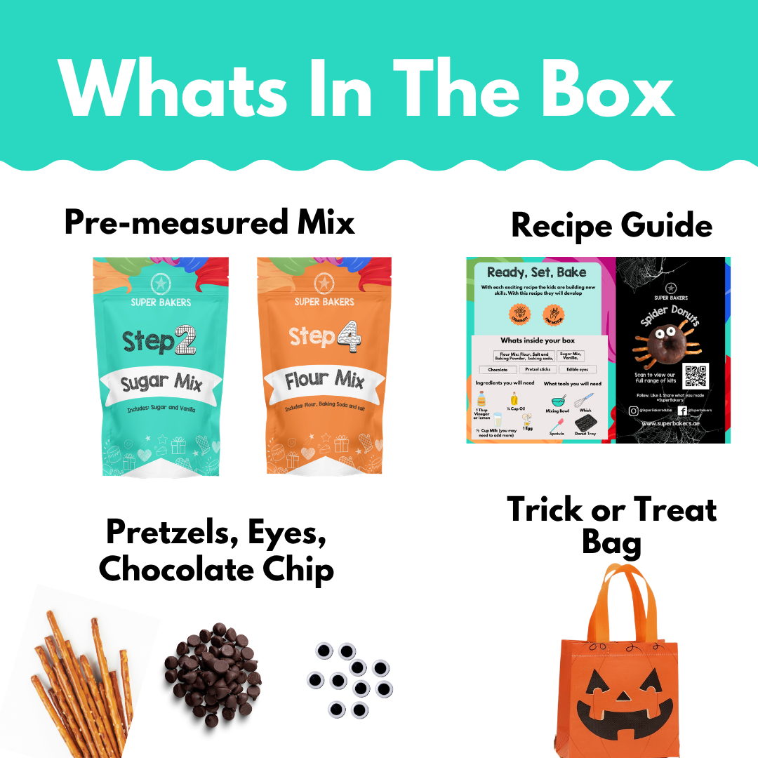 Spider Donuts Kit - Halloween Exclusive